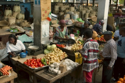 Inhambane food market