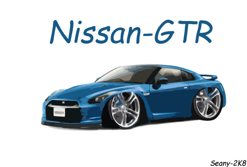 Nissan GT-R painting.jpg