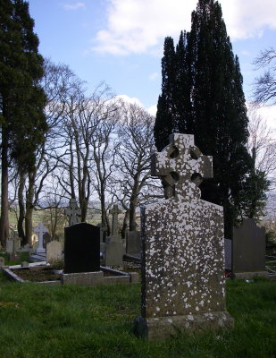 Old tombstone
