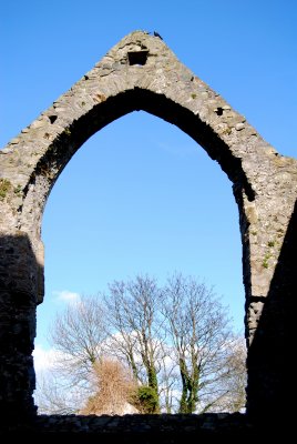Archway, Dominican Priory, Carlingford.  14th century.