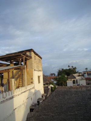 rooftops of Lamu Town