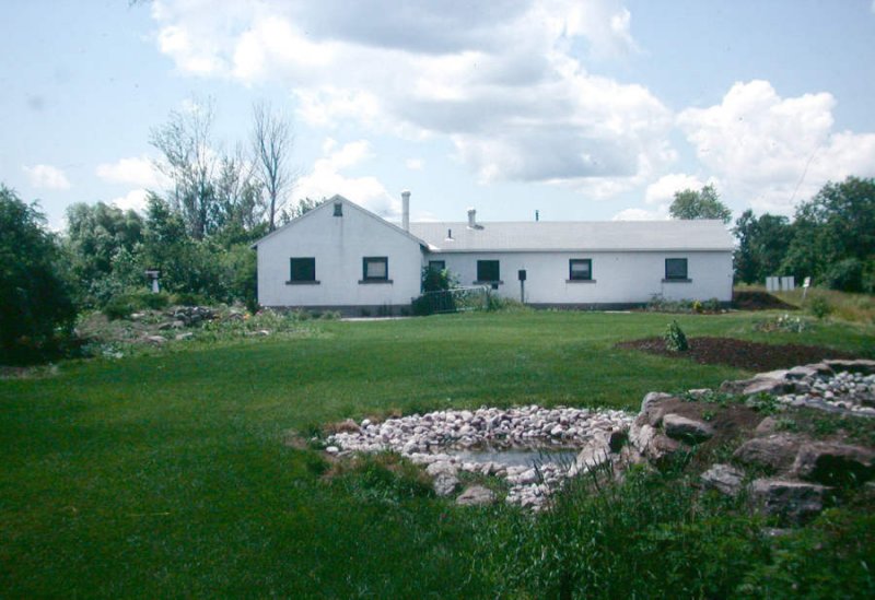 The Interpretive Centre and Backyard Garden, 1993