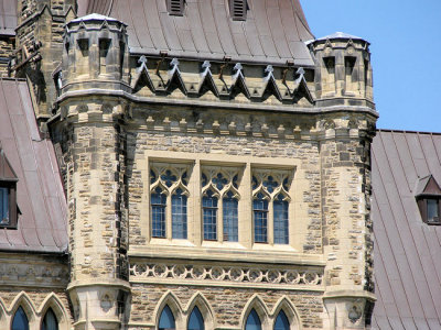 Parliament Buildings: architecture of the Centre Block