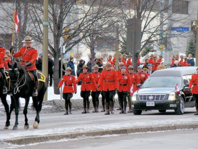 Funeral for a Mountie