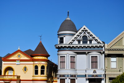 Queen Anne Houses, San Francisco