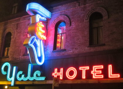Yale Hotel on Granville St., Vancouver BC