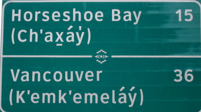 English and Squamish Language