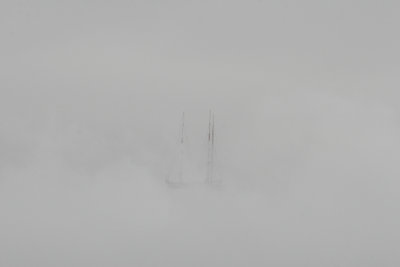 Tall Ship in the Fog