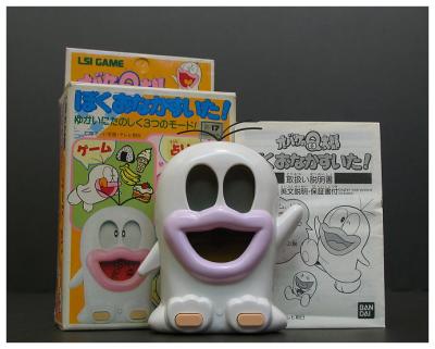 BANDAI 1985 日本製 - Q太郎時計,占卜,小遊戲