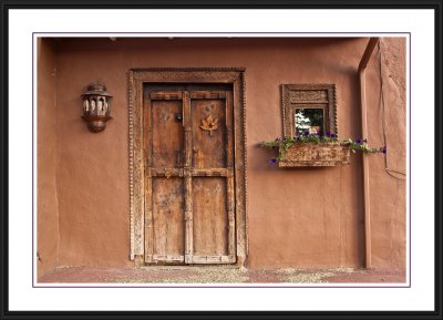 Santa Fe door