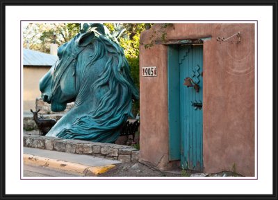 Santa Fe door