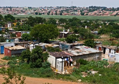 The low end of Soweto housing