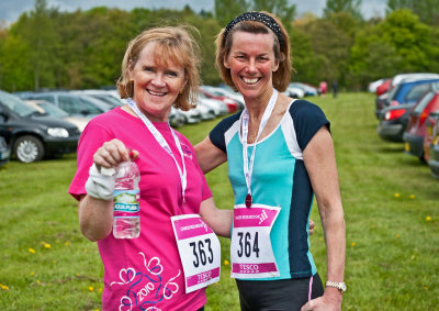 Women's Race for Life at Irvine Ayrshire Scotland - May 2010.