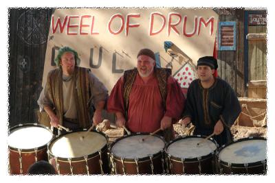 Three Guys and a Bunch of Drums