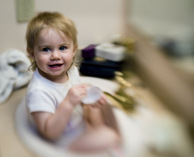 In the sink