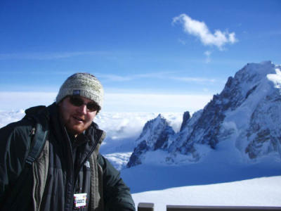 Ash and Mont Blanc