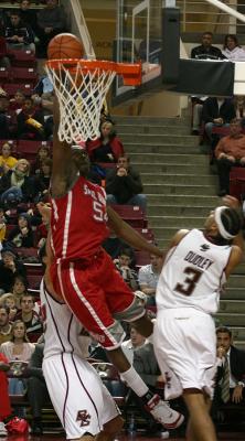 SHU basketball v. BC