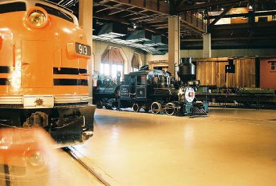 Inside Railroad Museum, 2004