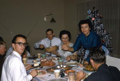 Christmas Party, Kate's house; 1960