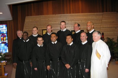 Investiture of the Redemptorist Novices