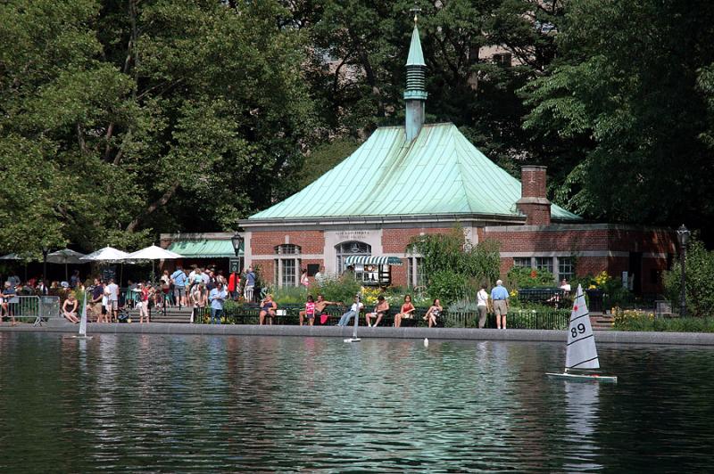 Model boating pond