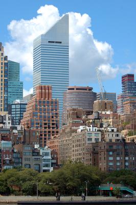 Citicorp & Lipstick from Roosevelt Island