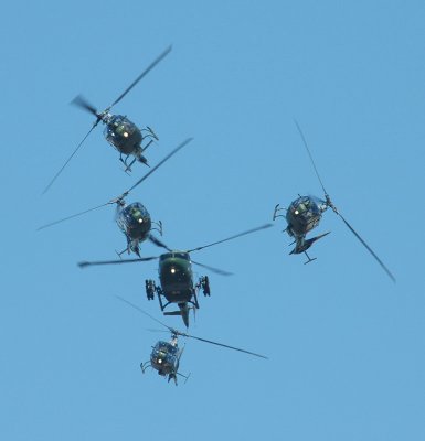 Eagles Army  helicopter display team