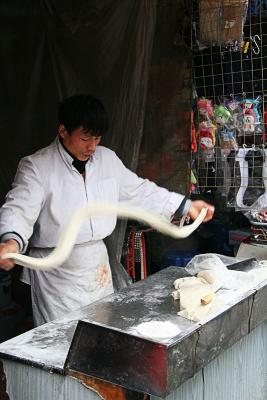 Hand made noodles to order