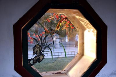 A window at the Summer Palace