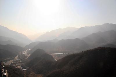 Great wall-View into the valley