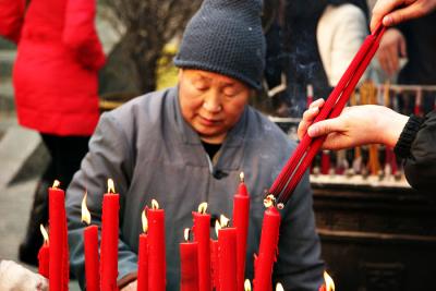 Lighting Incense