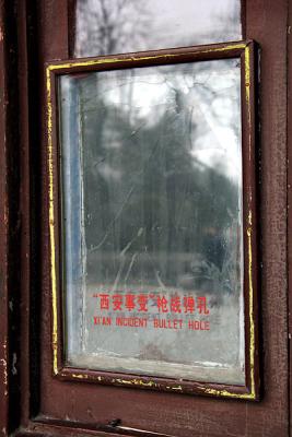 Incident bullet hole