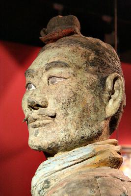 Closeup of a soldier