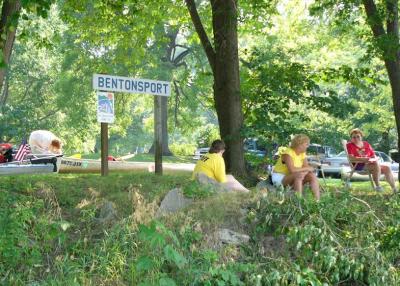 Volunteers at Bentonsport