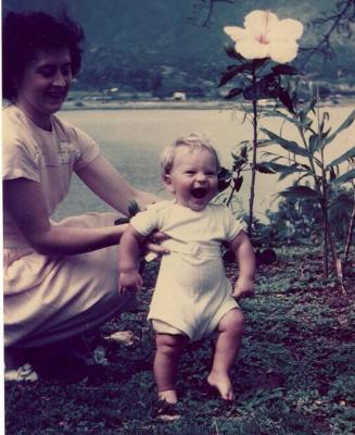 Mom, Hibiscus and Me