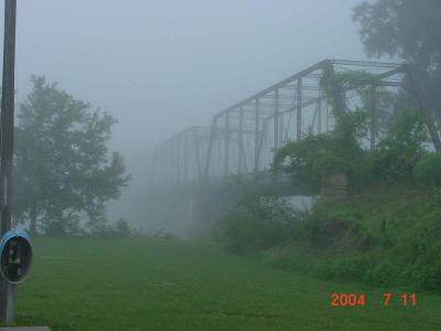 Morning Mist-Vernon Bridge