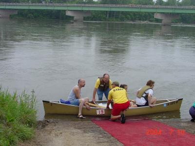 Red Carpet at Selma-Canoe Van Buren Volunteers