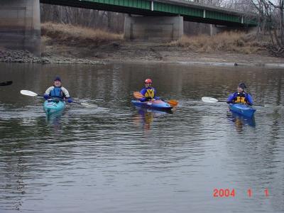 New Years Day on the Des Moines River