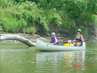 Family Canoeists