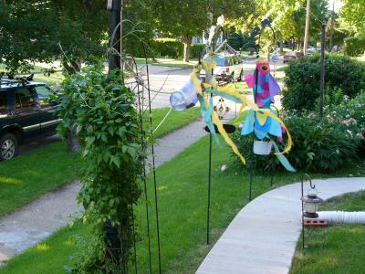 Summer Garden Decorations at Our House in Beaverdale