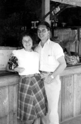 Corrine and Hank, circa 1948