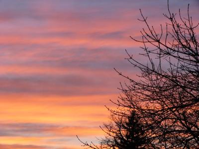 Layered sunset, Beaverdale