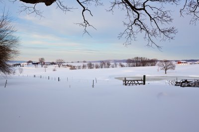 Evening after the February 6 Blizzard