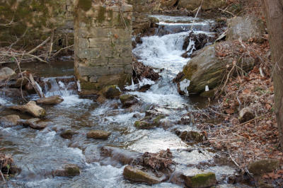 Stream emptying into the Potomoc at Sharpsburg, WV