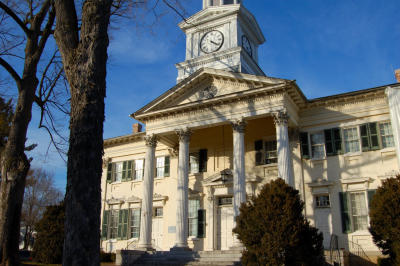 The old college building in Shepherdstown, WV