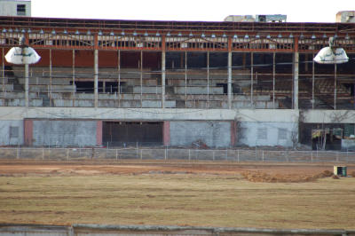 Abandoned horse racing track in Charlestown, WV