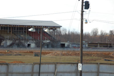 Abandoned horse racing track in Charlestown, WV