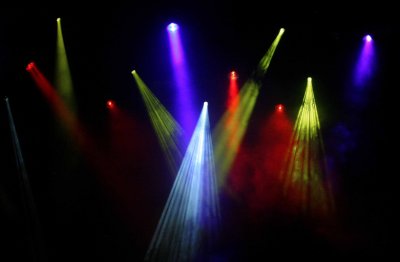 Kaleidoscope Of Stage Lights