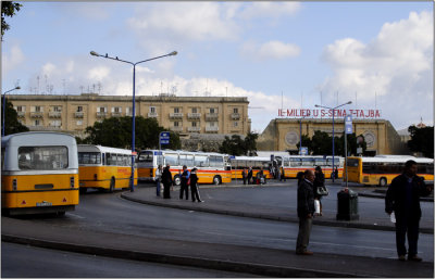 Valetta, bus terminal #14