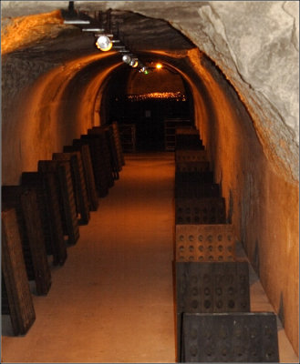 Caves Taittinger (Reims - France)
